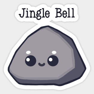 Jingle Bell Rock in Blue Sticker